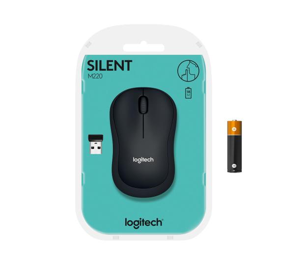 LOGITECH M220 silent wireless czarna - 329384 - zdjęcie 13